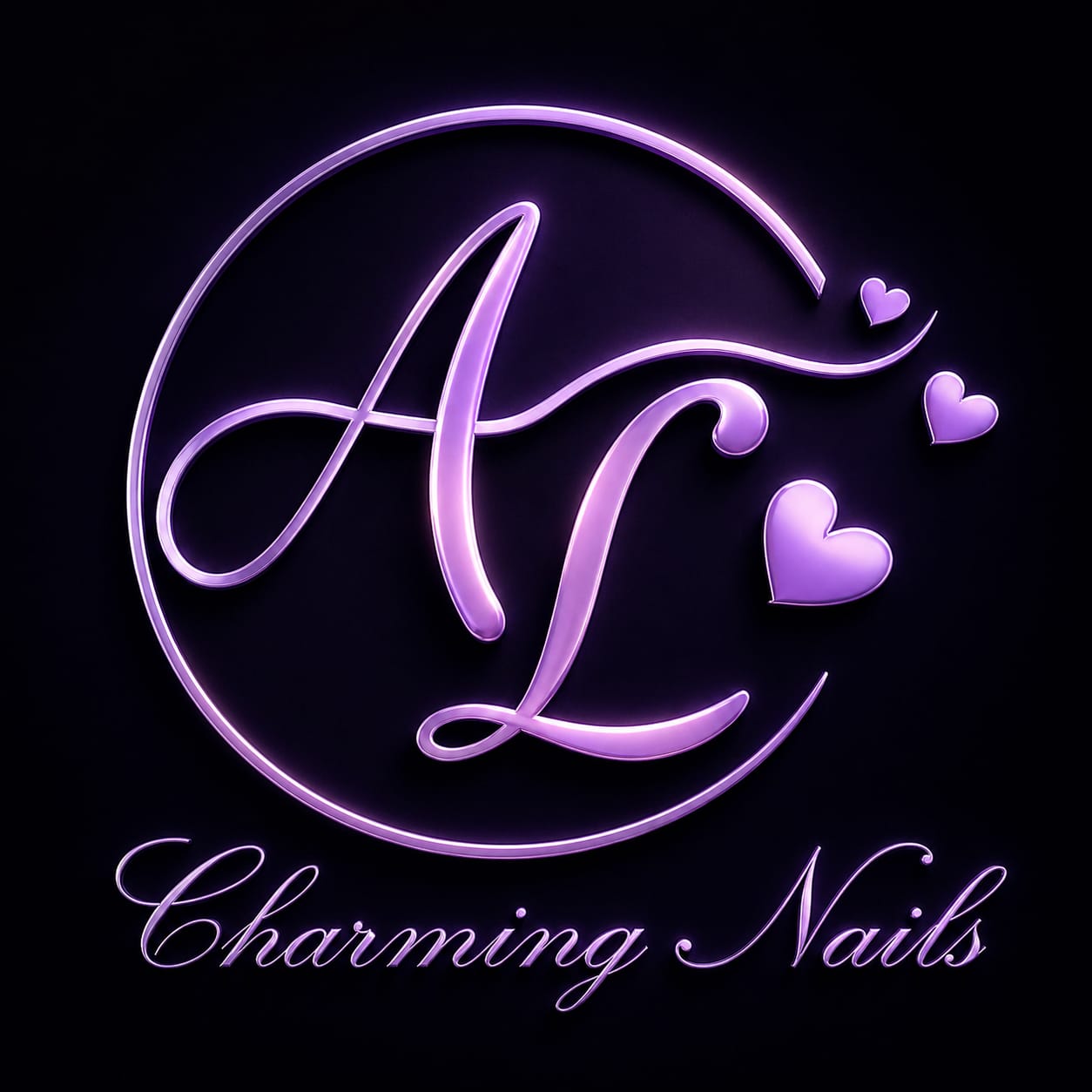 AL Charming Nails Logo
